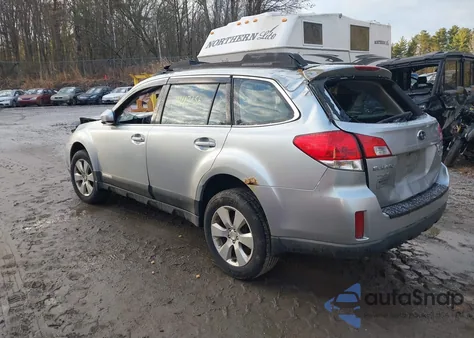 2012 Subaru Outback 2.5I из США, поврежденный, VIN 4S4BRBAC1C3225299